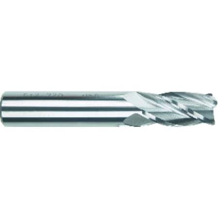 Morse End Mill, Center Cutting Long Length Single End, Series 5955T, 58 Cutter Dia, 5 Overall Length, 90847